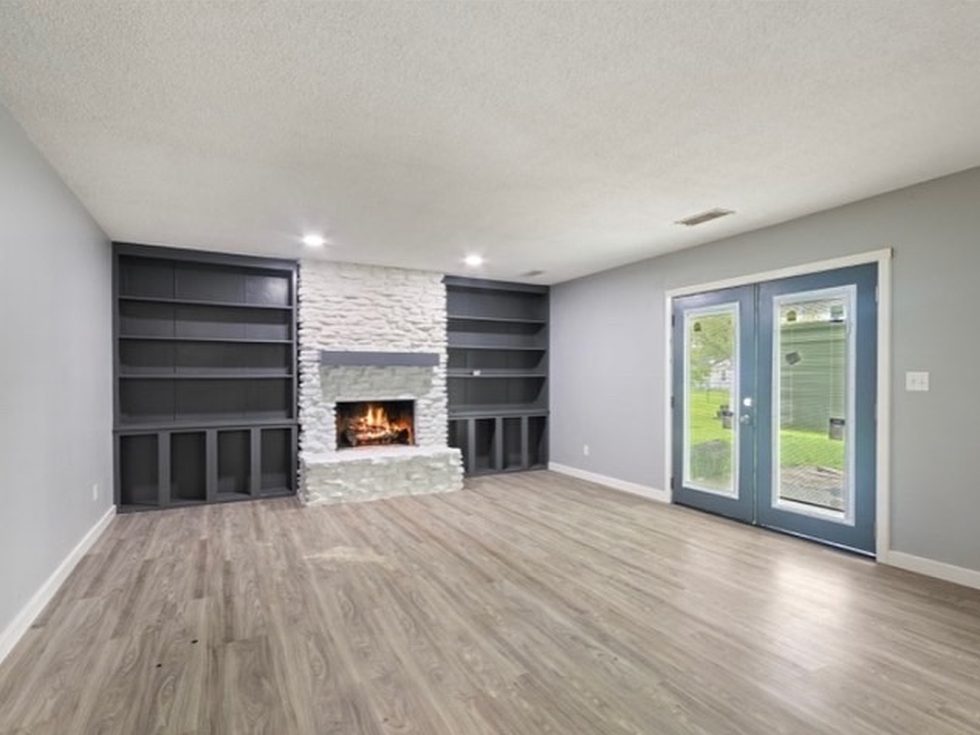 The living room after renovation